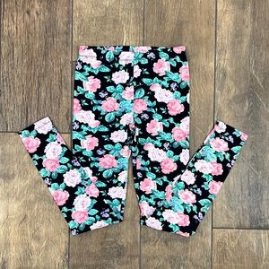 Forever 21 Floral Leggings - Large